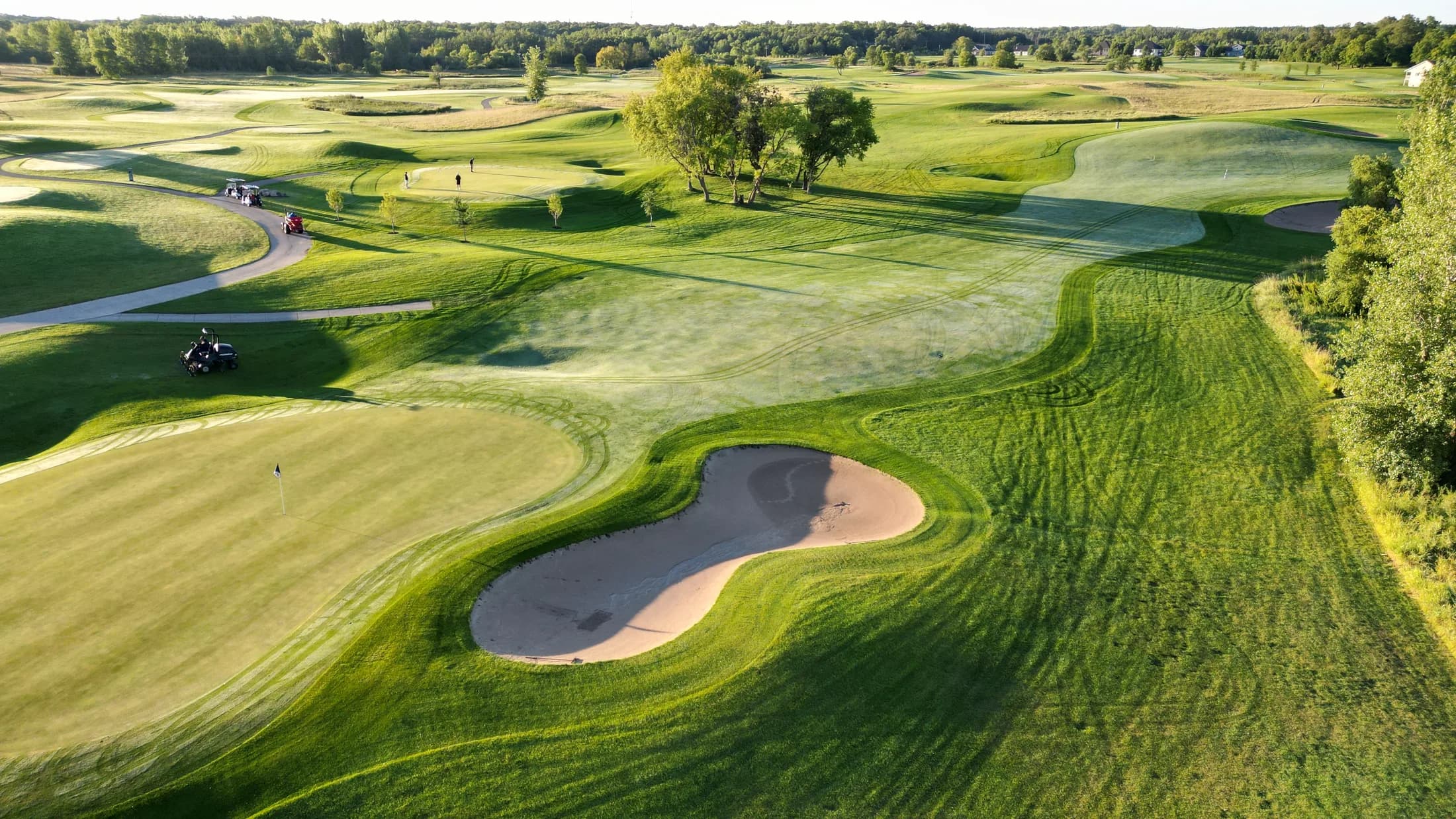 Aerial view of Geneva Golf Club
